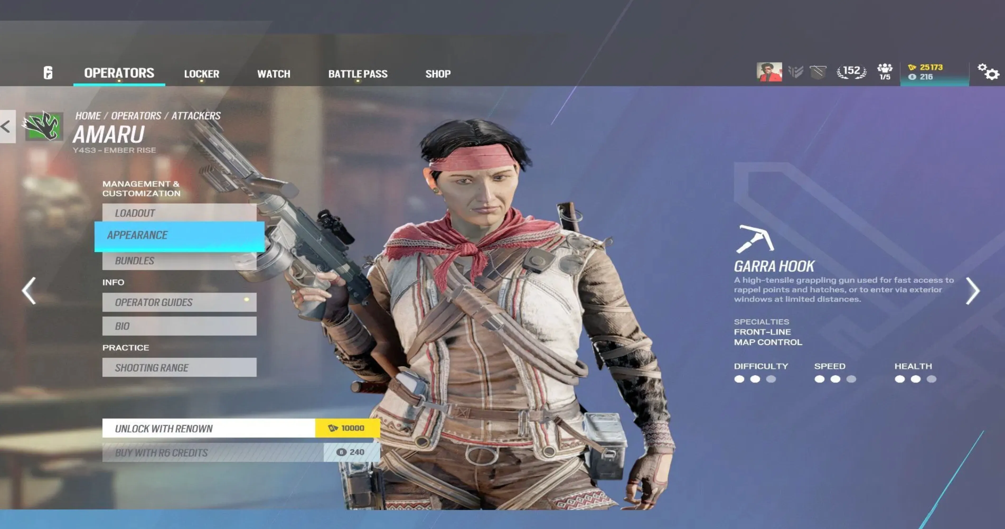 best amaru loadout in r6